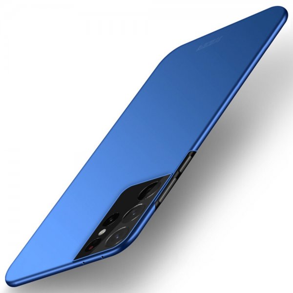 Samsung Galaxy S21 Ultra Cover Shield Slim Blå
