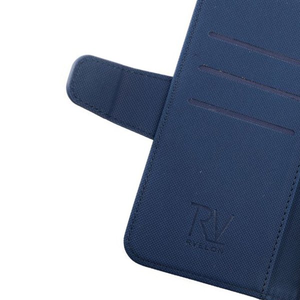 Samsung Galaxy S22 Etui Udfoldelig Kortholder Blå