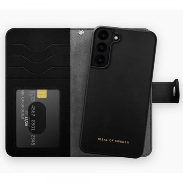 Samsung Galaxy S22 Plus Etui Magnet Wallet+ Sort