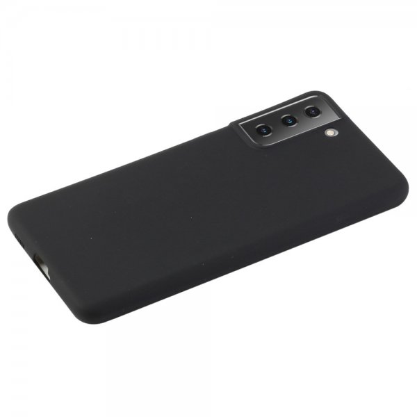 Samsung Galaxy S22 Cover Feather Series Raven Black