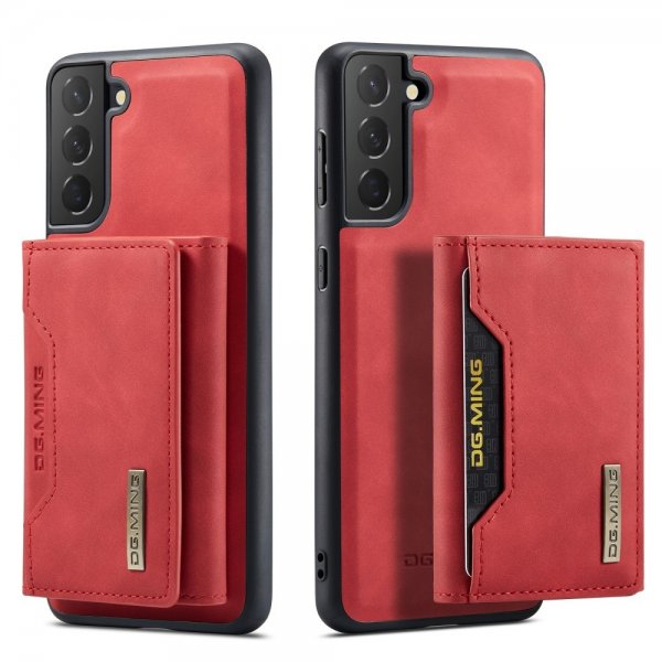 Samsung Galaxy S22 Cover M2 Series Aftageligt Kortholder Rød