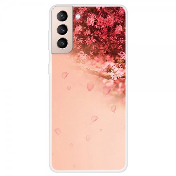 Samsung Galaxy S22 Cover Motiv Kirsebærblomster
