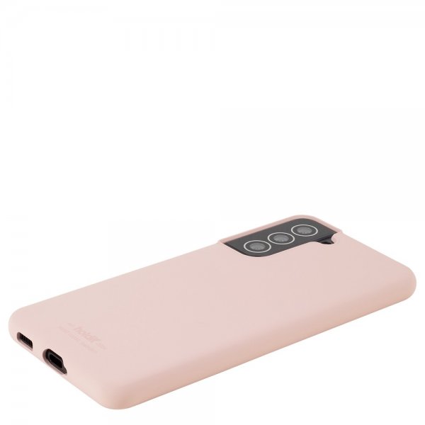 Samsung Galaxy S22 Cover Silikone Blush Pink