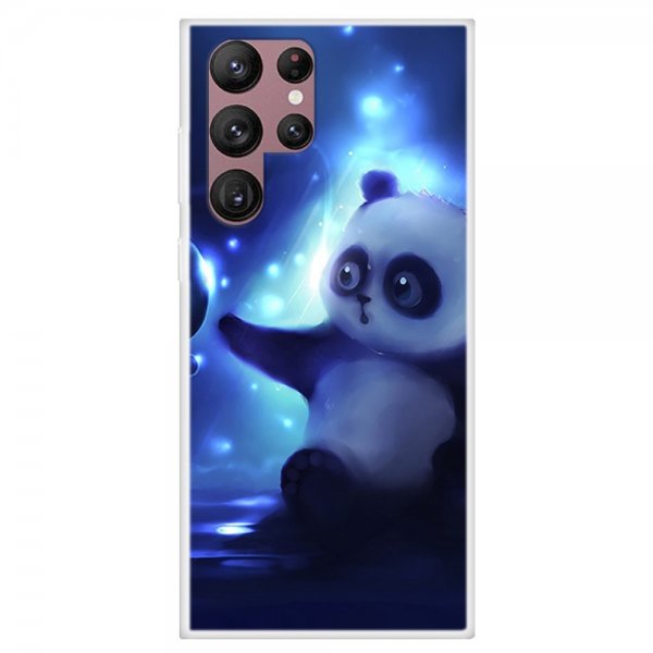 Samsung Galaxy S22 Ultra Cover Motiv Tegneserie Panda