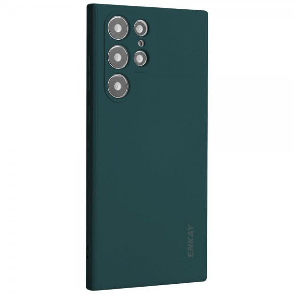 Samsung Galaxy S22 Ultra Cover Silikoni Grøn