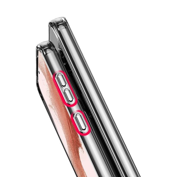 Samsung Galaxy S23 Cover Stødabsorberende Transparent