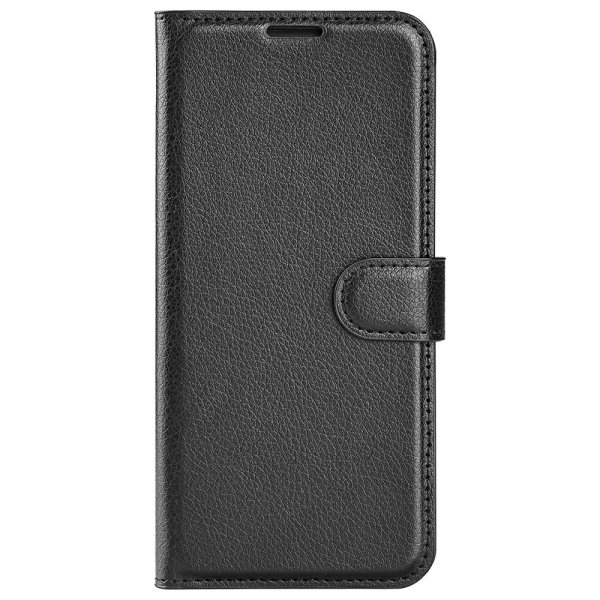 Samsung Galaxy S23 Ultra Etui Litchi Raven Black
