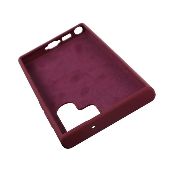 Samsung Galaxy S23 Ultra Cover Silikone Rød