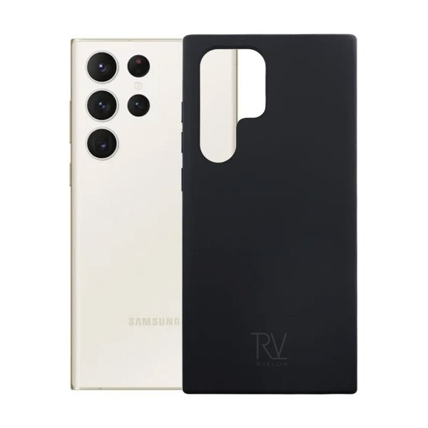 Samsung Galaxy S23 Ultra Cover Silikone Sort