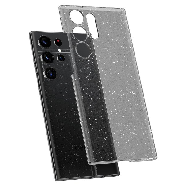 Samsung Galaxy S23 Ultra Cover Air Skin Glitter Crystal Quartz