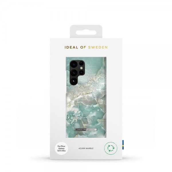 Samsung Galaxy S23 Ultra Cover Fashion Case Azura Marble