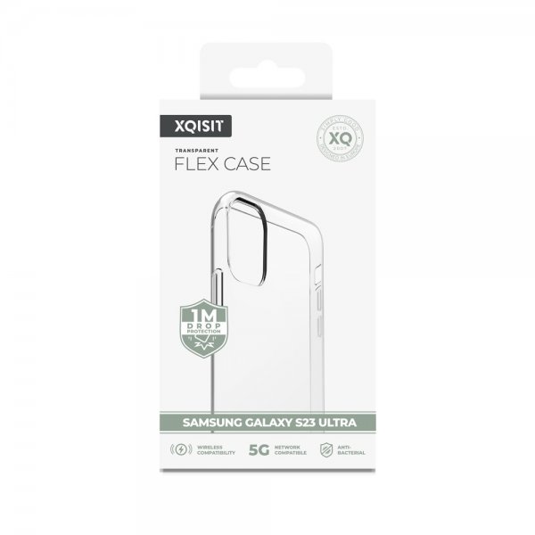 Samsung Galaxy S23 Ultra Cover Flex Case Transparent