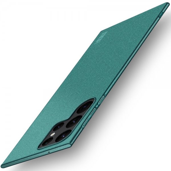 Samsung Galaxy S23 Ultra Cover Matte Shield Grøn