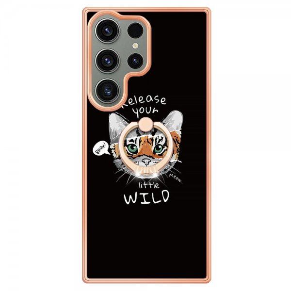 Samsung Galaxy S23 Ultra Cover Finger Ring Motiv Release Your Little Wild