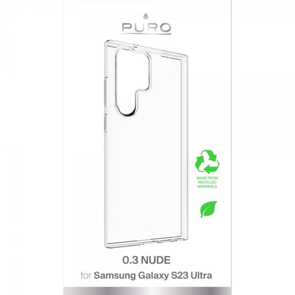 Samsung Galaxy S23 Ultra Cover Nude Transparent