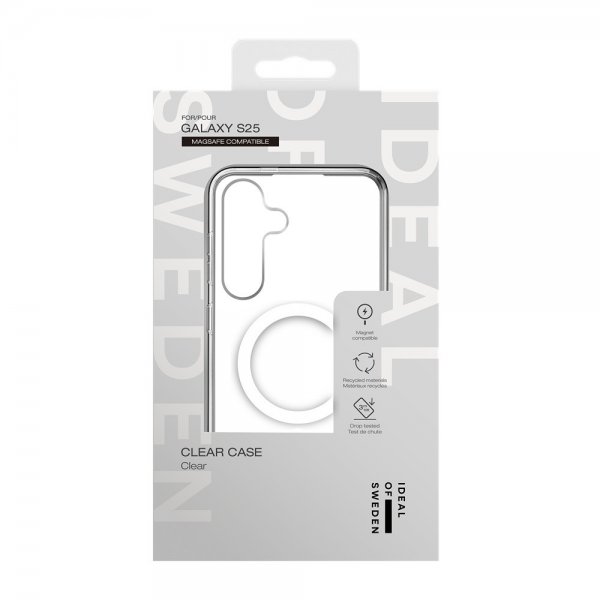 Samsung Galaxy S24/Galaxy S25 Cover Clear Case MagSafe Transparent