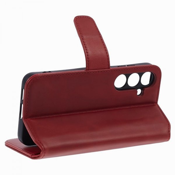 Samsung Galaxy S24 Plus Etui Essential Leather Poppy Red