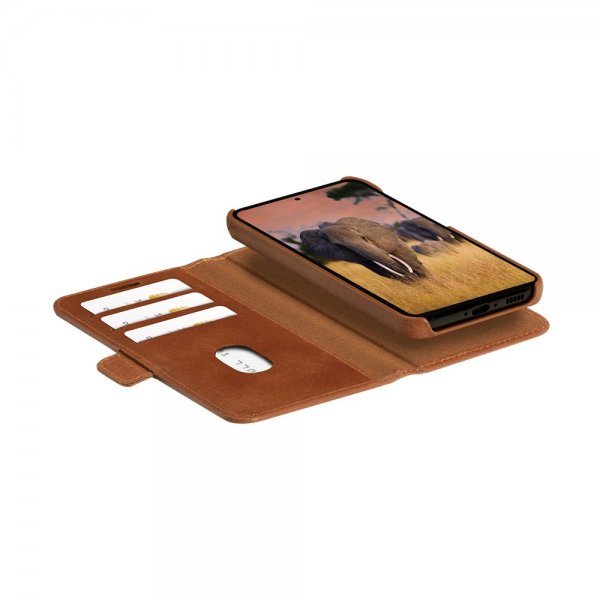 Samsung Galaxy S24 Plus Etui Lynge Tan