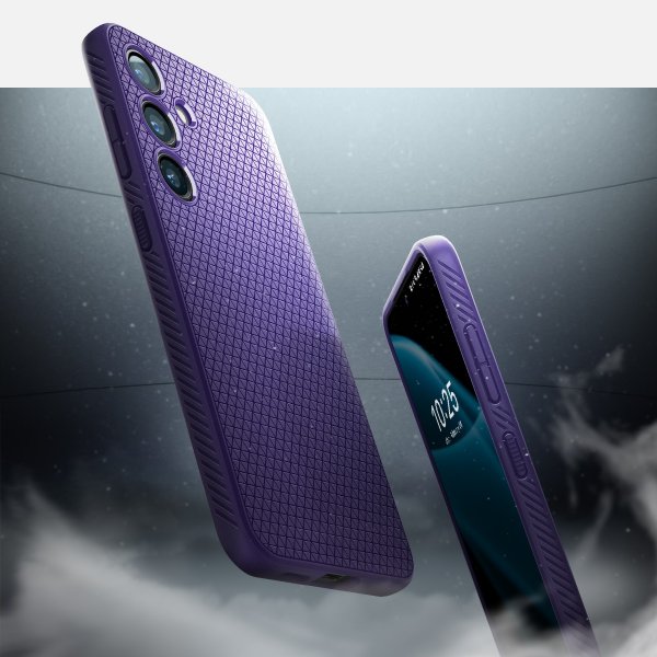 Samsung Galaxy S24 Cover Liquid Air Deep Purple