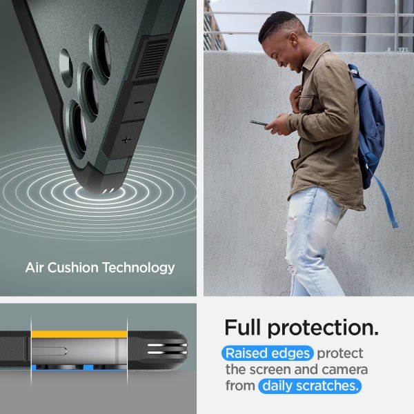 Samsung Galaxy S24 Cover Tough Armor Abyss Green