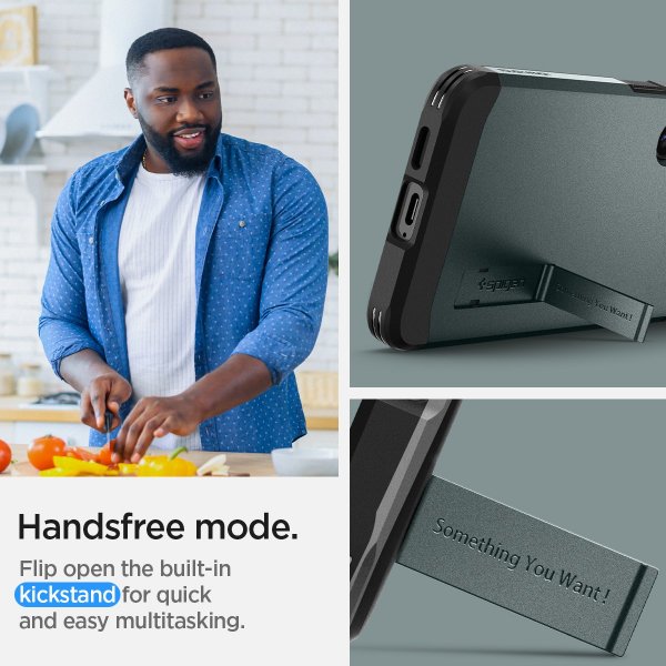 Samsung Galaxy S24 Cover Tough Armor Abyss Green