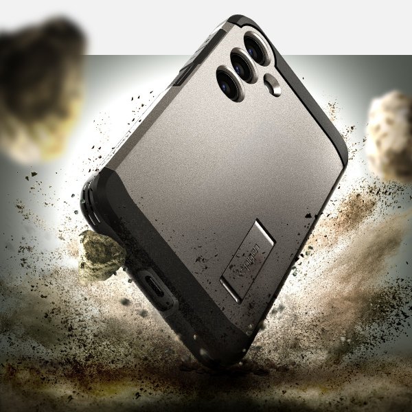 Samsung Galaxy S24 Cover Tough Armor Gunmetal