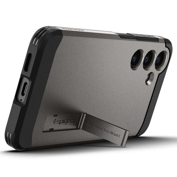 Samsung Galaxy S24 Cover Tough Armor Gunmetal