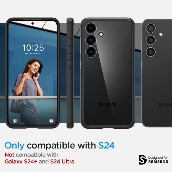 Samsung Galaxy S24 Cover Ultra Hybrid Matte Black