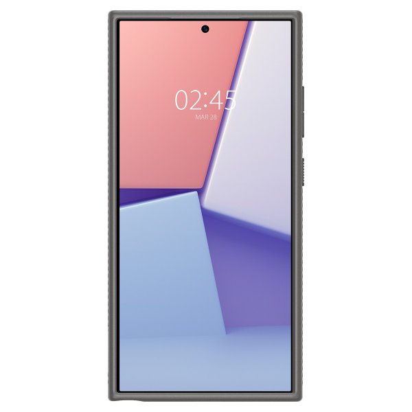 Samsung Galaxy S24 Ultra Cover Liquid Air Marble Grey