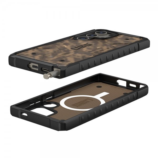 Samsung Galaxy S24 Ultra Cover Pathfinder SE MagSafe Digi Camo Dark Earth