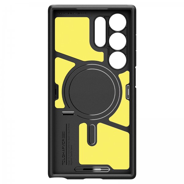 Samsung Galaxy S24 Ultra Cover Tough Armor MagFit Sort