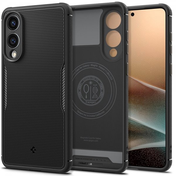 Samsung Galaxy S25 Edge Cover Core Armor MagFit Matte Black