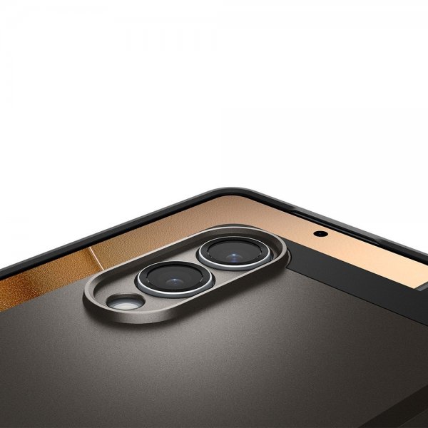 Samsung Galaxy S25 Edge Cover Tough Armor MagFit Gunmetal