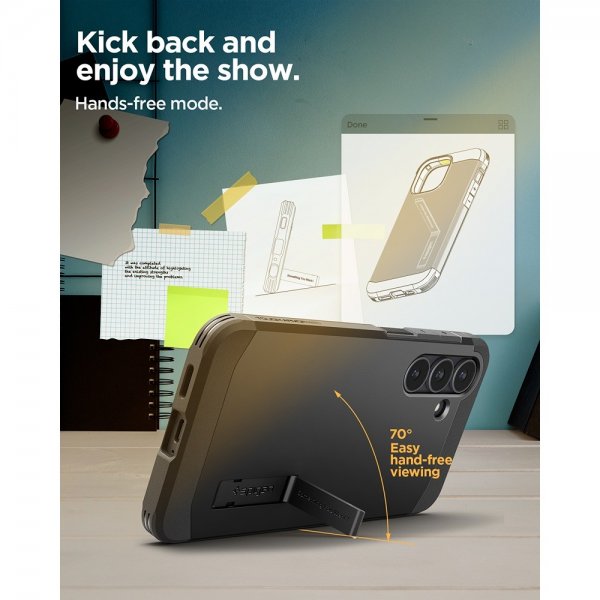 Samsung Galaxy S25 FE Cover Tough Armor MagFit Sort