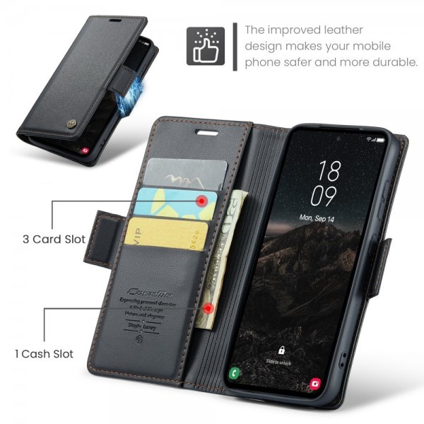 Samsung Galaxy S24/S25 Etui 023 Series Sort