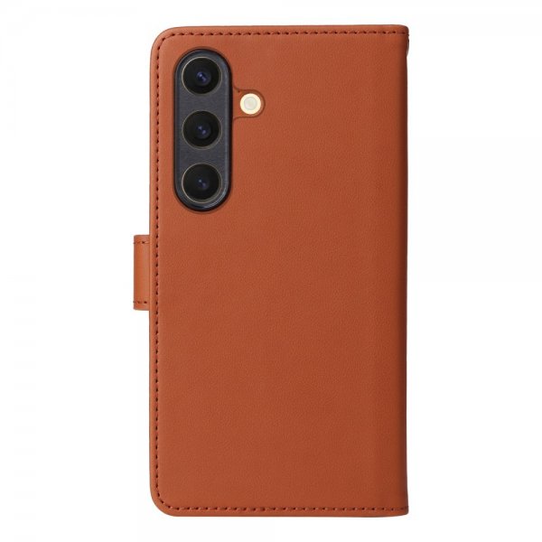 Samsung Galaxy S25 Etui Aftageligt Cover 005 Brun