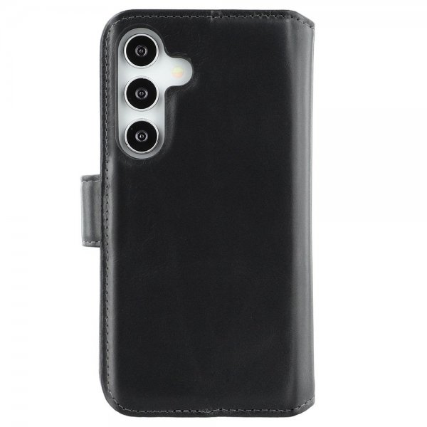 Samsung Galaxy S24 Plus/Galaxy S25 Plus Etui Essential Leather Raven Black
