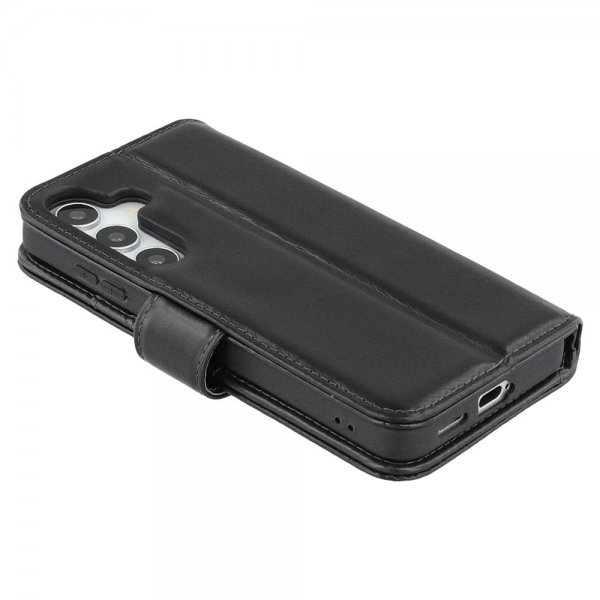 Samsung Galaxy S24 Plus/Galaxy S25 Plus Etui Essential Leather Raven Black