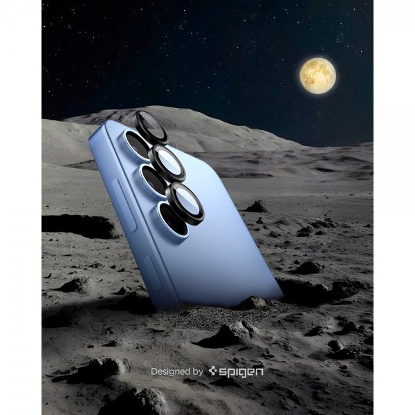 Samsung Galaxy S25 Plus Kamerabeskytter GLAS.tR EZ Fit Optik Pro 2-pak Sort