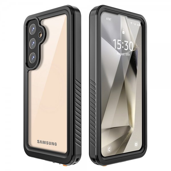 Samsung Galaxy S25 Plus Cover Vandtæt IP68 Sort