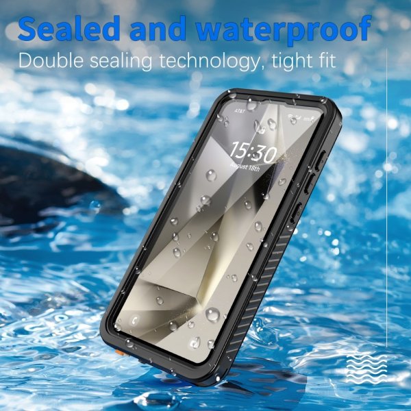 Samsung Galaxy S25 Plus Cover Vandtæt IP68 Sort