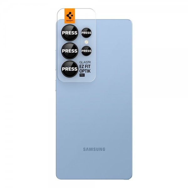 Samsung Galaxy S25 Ultra Kamerabeskytter GLAS.tR EZ Fit Optik Pro 2-pak Sort