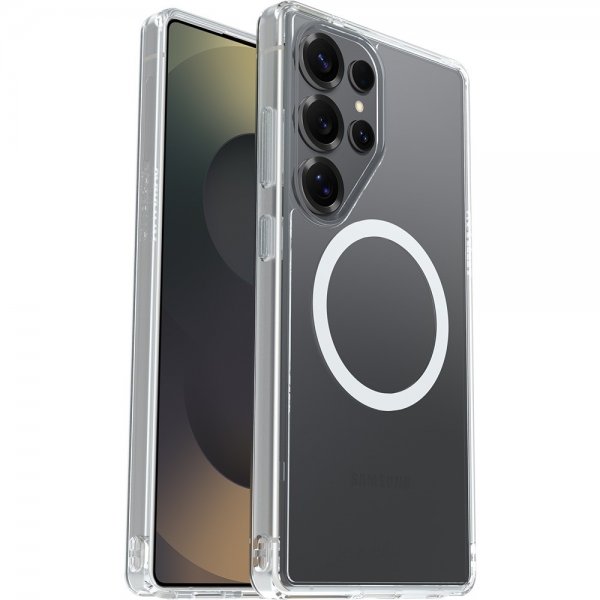 Samsung Galaxy S25 Ultra Cover Symmetry Clear MagSafe Transparent