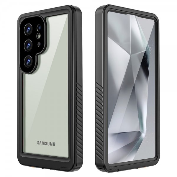Samsung Galaxy S25 Ultra Cover Vandtæt IP68 Sort