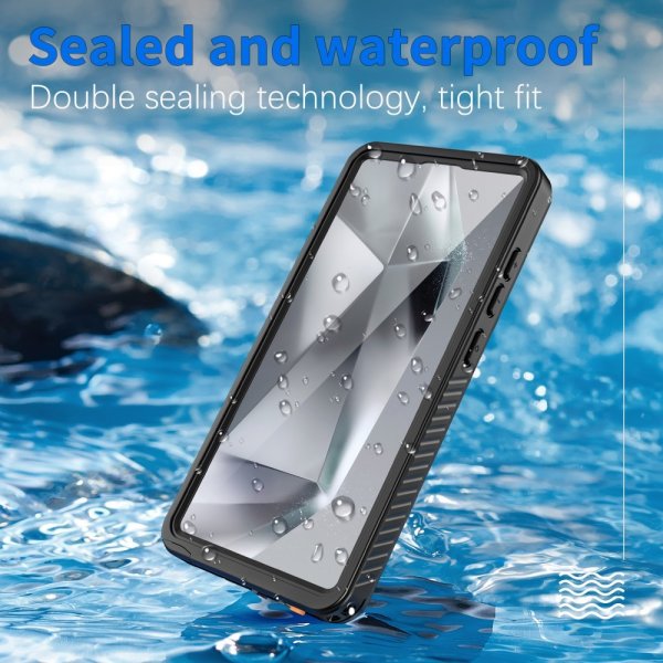 Samsung Galaxy S25 Ultra Cover Vandtæt IP68 Sort