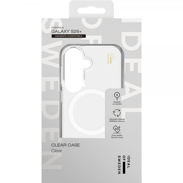 Samsung Galaxy S26 Plus Cover Clear Case MagSafe Transparent