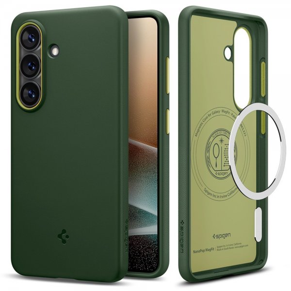 Samsung Galaxy S26 Cover Nano Pop MagFit Avo Green