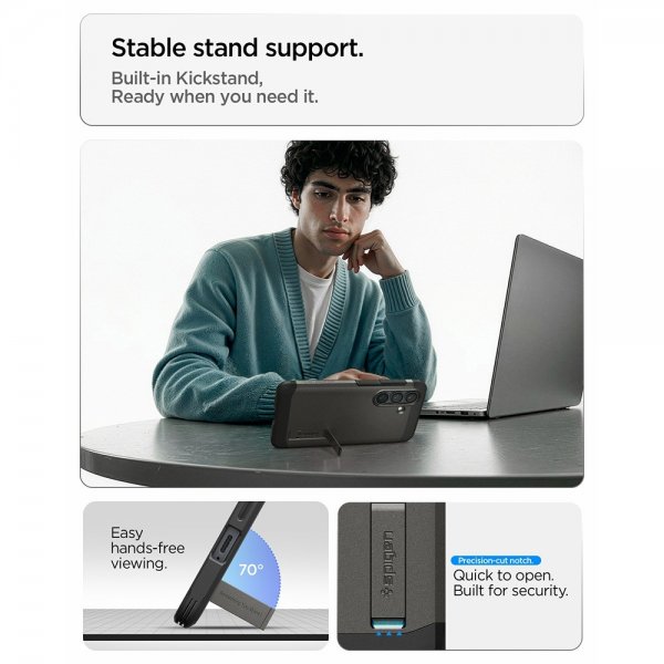 Samsung Galaxy S26 Cover Tough Armor MagFit Gunmetal