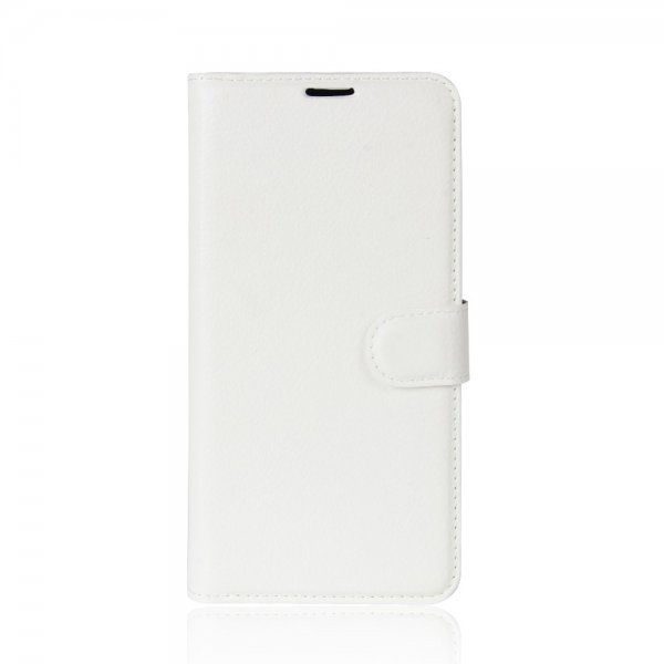 Samsung Galaxy S9 Plånboksetui PU-læder Litchi Hvid