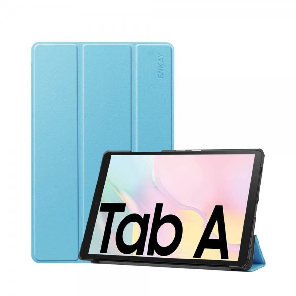 Samsung Galaxy Tab A7 10.4 T500 T505 Etui Tri-Fold Lyseblå